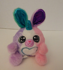 Zuru Rainbocorns  Bunnycorns  "Bugsy"  3" Plush  Lavender  Pink Bunny