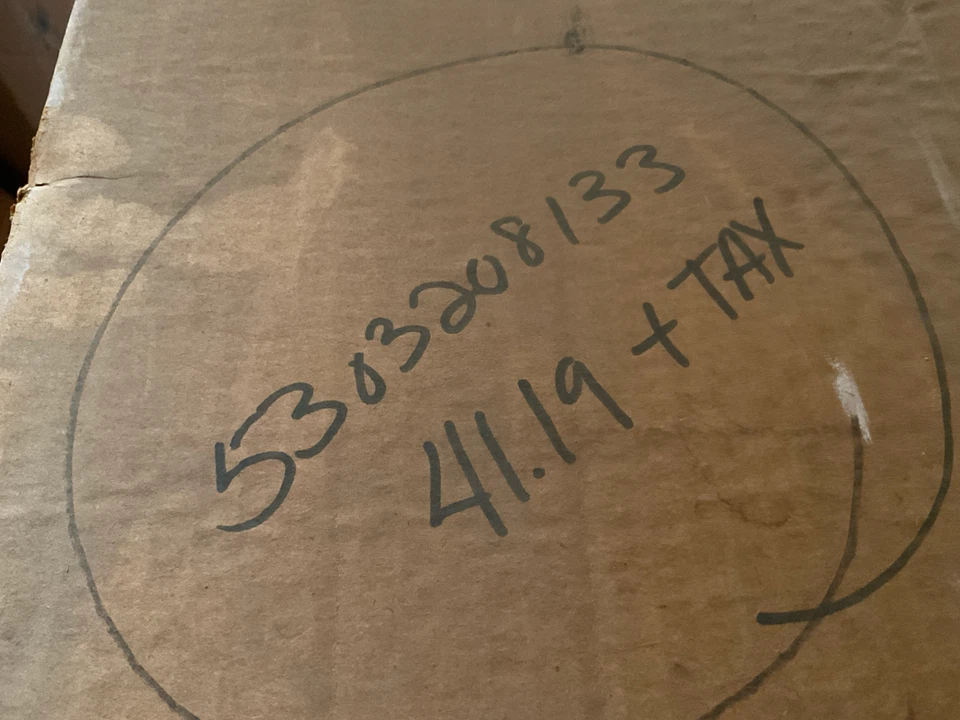 Conjunto de calentador de descongelación eléctrico para refrigerador Frigidaire 5303208133 genuino OEM Foto 2 de 2