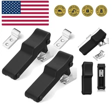 2 Pcs Flexible Rubber Draw Latch, Front Storage Rack Rubber Latch for Cooler,...