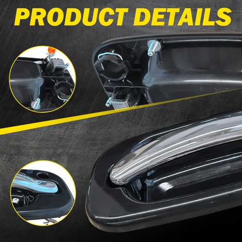 2P Outside Door Handle Front For 99-06 Chevy Silverado Avalanche Suburban 1500 - Picture 6 of 14