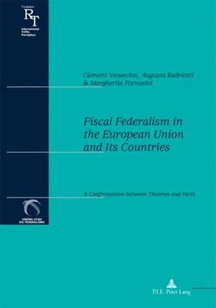 Fiscal Federalism In The European Union And Its Countries Vaneecloo (U. A.) Buch-image