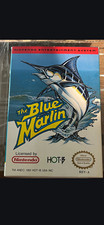 HOT-B The Blue Marlin Nintendo NES Game Cartridge w/ Box 1991 NTSC-U/C