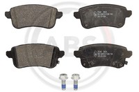 A.B.S. Bremsbelagsatz Scheibenbremse 35348 FüR Renault Captur 2 ZOE Blue Dci 115