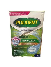 Polident Rapid Clean Tablets For Dental Appliances 102ct Exp 2027 Antibacterial