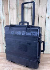 Pelican Storm IM2875 Black Waterproof Rolling Storage Case Good Condition AB
