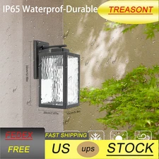 Outdoor Lights Wall Mount, Dusk To Dawn Exterior Light Fixture ,Anti-rust Alumin