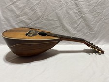 Vintage Bowl-Back Mandolin 8 String For Restoration / Parts
