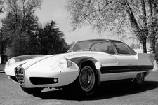 1956 Alfa Romeo 6C 3000 Superflow I Pininfarina White/Silver in 1:18 scale