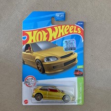 Hot Wheels Factory Sealed 2022 Super Treasure Hunt '99 Honda Civic Type R EK9 