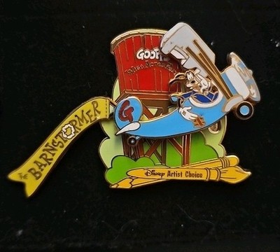 Goofy's Barnstormer - Artist Choice Pin Disney Pin 2003