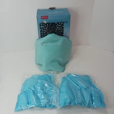 Reusable Gel Ice Pack for Back Pain, 2 Packs Hot Cold Compression Wrap NIB