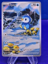 Pokemon Phantasmal Flames Piplup 098/094 Illustration Rare