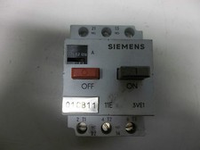 SIEMENS MANUAL MOTOR STARTER 3VE1010-2C 0,16-0,25A A AMP 3VE10102C