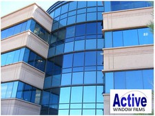 MIRROR BLUE - PRIVACY ONE WAY WINDOW TINTING PRO TINT FILM 51, 76, 100, 152cm