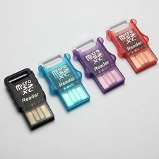 10 pcs MicroSDXC TF Card Readers High Speed USB 2.0, TF USB Adapter