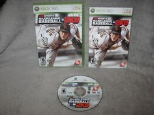 Xbox 360 Video Game ~ 2K Sports MLB Major League Baseball 2K9 2009 240419A5