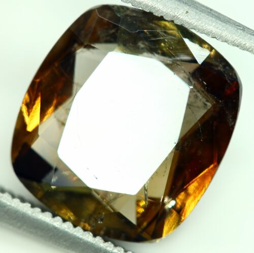 3.05 CT ULTRA RARE MULTICOLOR NATURAL AXINITE W/FULL OF BLUE CUT GEMSTONE @pak - Picture 4 of 6
