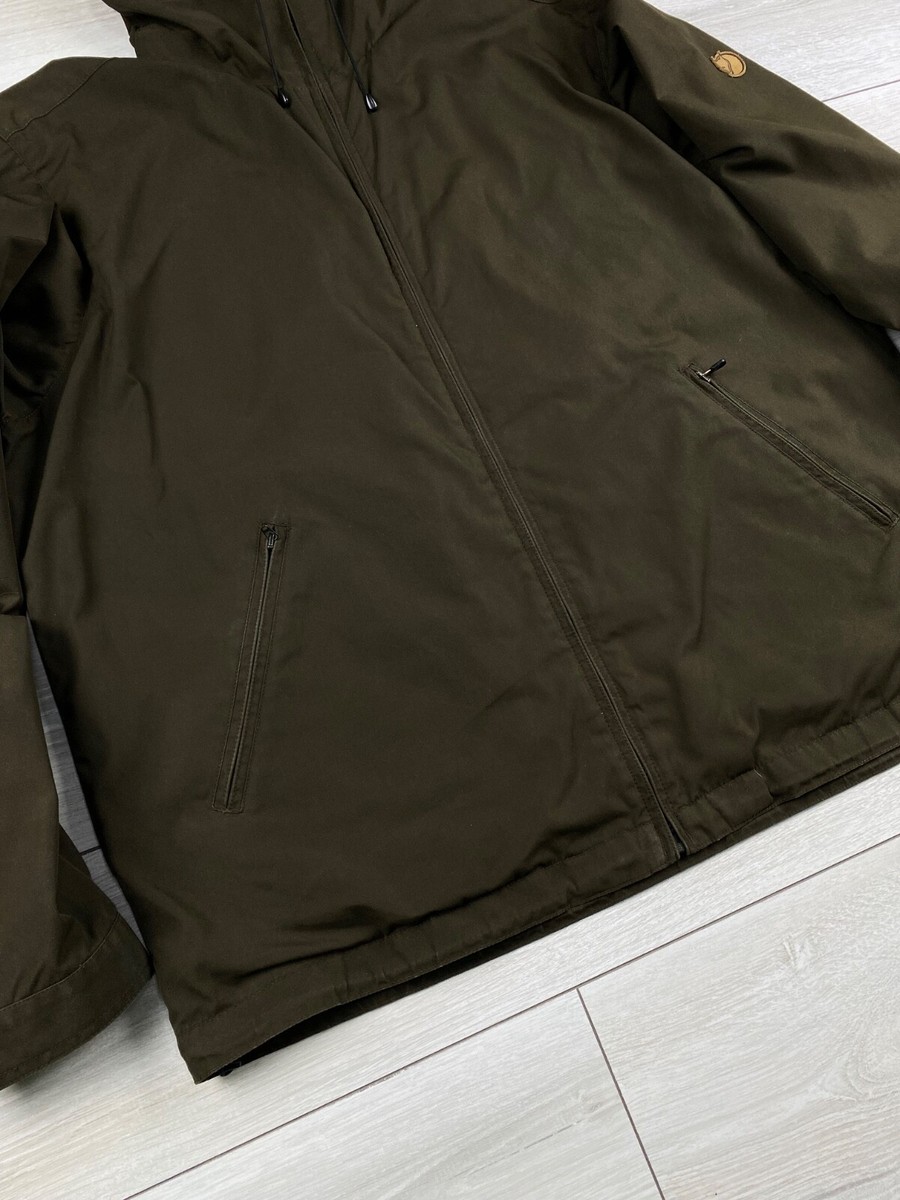 ジャケット・アウター FJALLRAVEN G-1000 Jacket Brown Size L Vintage Fjallraven Brown Men's Logo Jacket G-1000 Size L | eBay