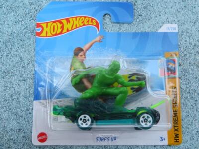 Hot Wheels H4A 017 SURF'S UP Green man on whiteboard 2024 17/250 CaseA