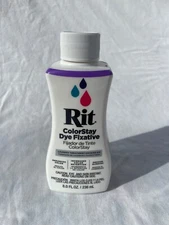 Rit Dye RIT COLORSTAY 8 fl oz Dye Fixative Brand New and Sealed