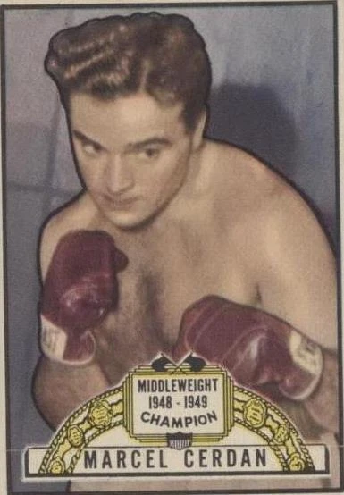 1951 Topps Ringside - Marcel Cerdan #5