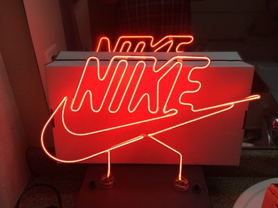 nike jordan neon sign