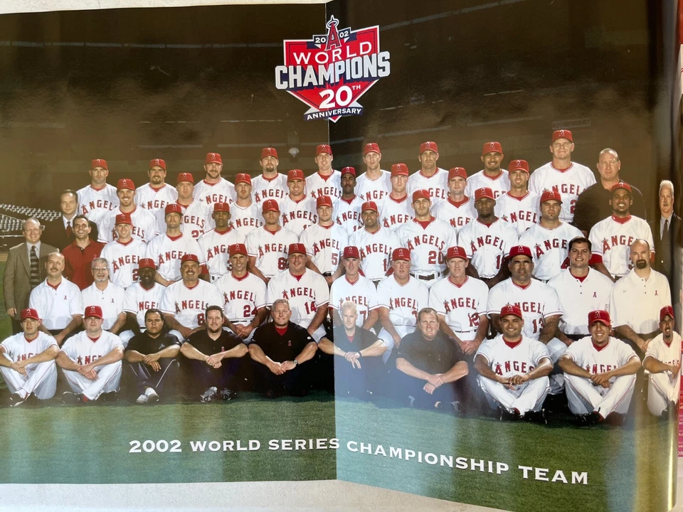 2022 LA ANGELS YEARBOOK MAGAZINE OHTANI 50 / 50 2021 MVP 2002 WORLD SERIES CHAMP - Image 2 of 3