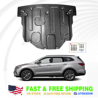 For SANTA FE Sport 2014-2018 Under Engine Splash Guards Front Engine Mud Flaps