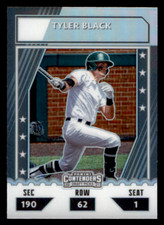 2021 Panini Elite Extra Edition Tyler Black College Tickets Optic Holo #CTO-TB