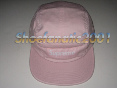 帽子 Supreme 5-Panel Camp Cap Supreme Box Logo Front Panel Zip 5 Panel Camp Cap Pink Adjustable