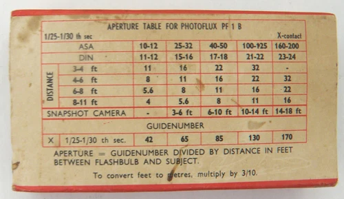 Philips Photoflux PF1B Flashbulbs x 23  Wotan Vacublitz XM1 Flashbulbs x 3  - Picture 5 of 8