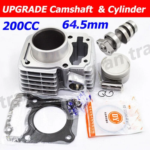 UPGRADE Camshaft 64.5MM BIG BORE Cylinder Piston Kit For HONDA CRF150F CRF 150 F