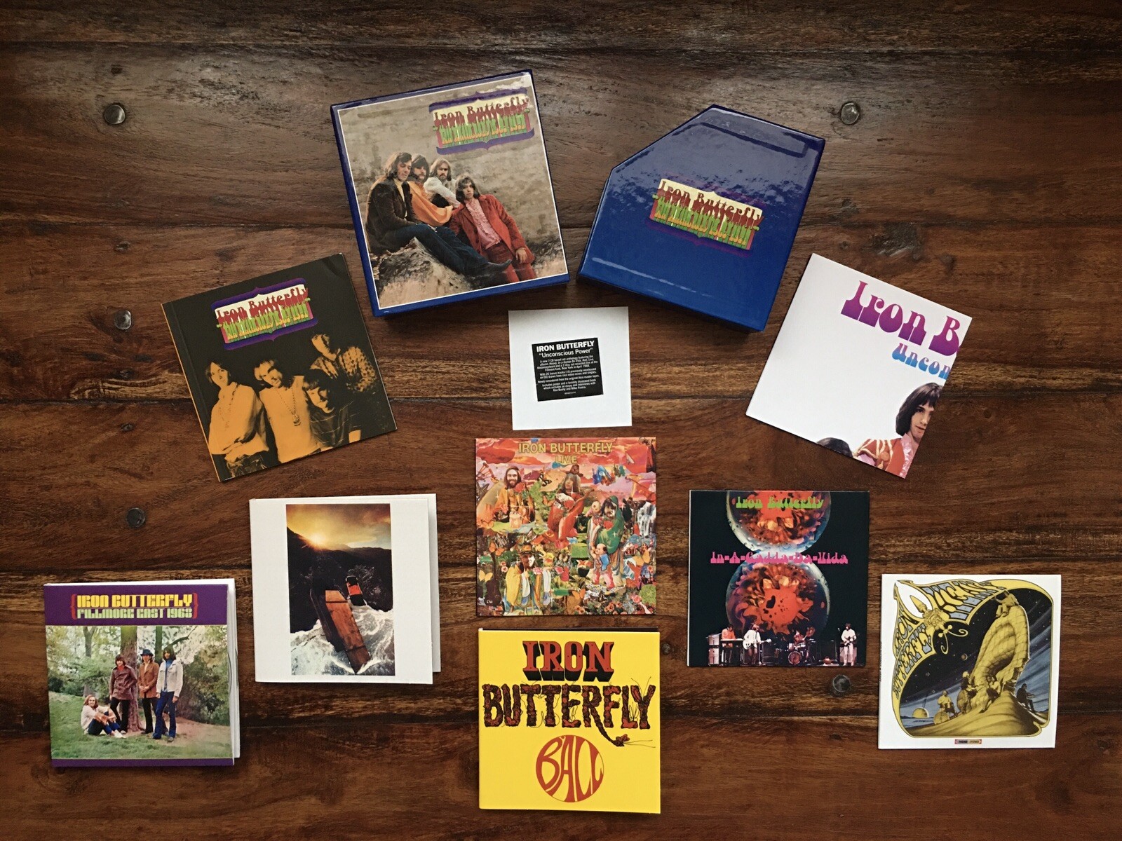 Iron Butterfly Unconscious Power An Anthology 196771 7CD Set