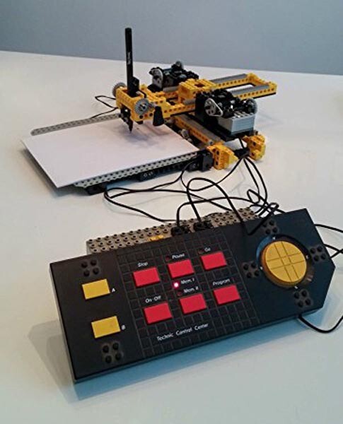 vintage LEGO Technic 8094 Control Center with instructions, RARE