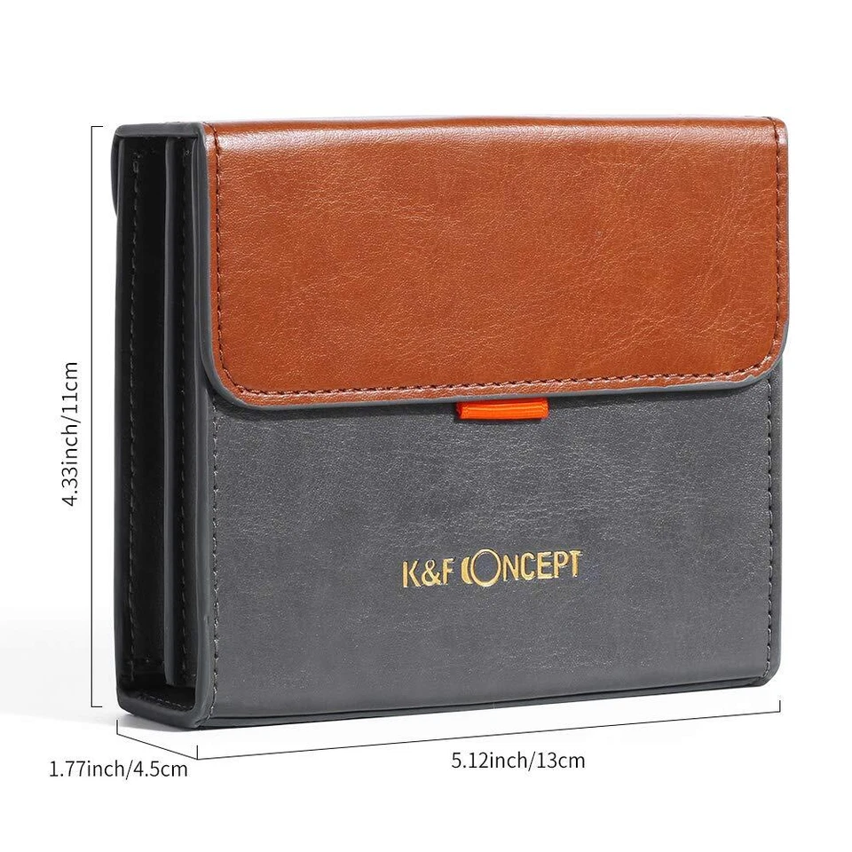 K&F Concept Square ND CPL Filter Holder Case Pouch for Canon Nikon Sony Lense - Image 2 of 4