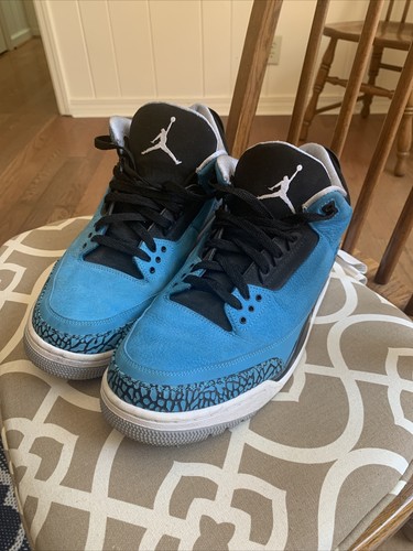 retro 3 powder blue