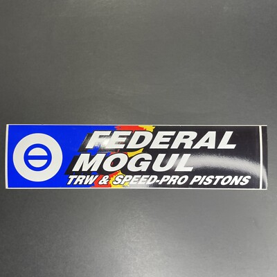 Vintage 1990s Federal Mogul High Performance Engines Decal LARGE ...