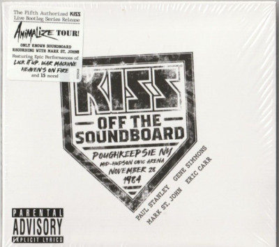 Kiss - CD - KISS   Off the Soundboard: Poughkeepsie, NY, 1984 - 2023 - NEUWARE!