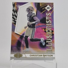 2023 Panini Illusions Football Christian Watson Illusionists Rookie #2 Packers