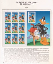 USA 1999 Duffy Duck im Bogen **/MNH