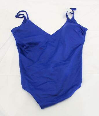 DORINA Women's Bayside Multiway One Piece Swimsuit RP9 Blue Medium NWT