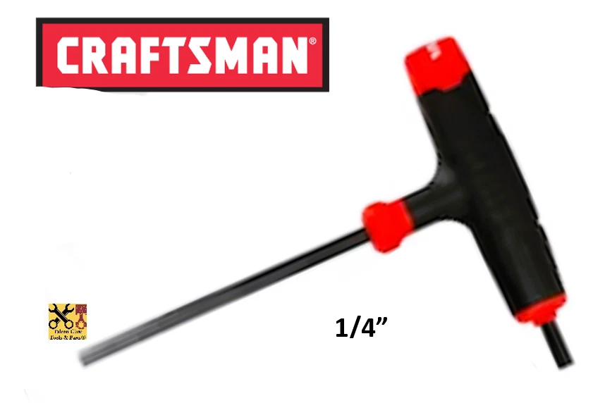 NEW CRAFTSMAN T THROUGH T - HANDLE HEX KEY ALLEN SAE / METRIC CHOICE OF SIZE - Image 4 of 4