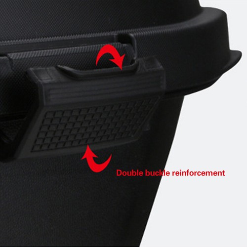 Motorcycle Top Box 32L Universal Motorcycle Tour Tail Box Luggage Storage Case - Picture 8 of 11