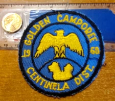 BSA VINTAGE 1960 Golden Camporee,  Centinela District, Los Angles Area Council
