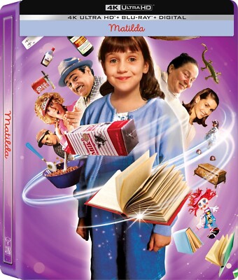 Matilda 4k SteelBook Ultra HD + Blu-ray + Digital HD