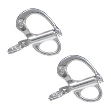 PARACORD PLANET 2 Piece 33mm Durable Fixed Bail Quick Release Snap Shackle