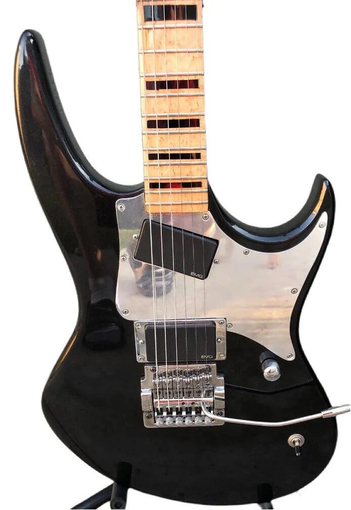 Rare Hamer Phantom GT Glenn Tipton Metallic Black Electric Rare Hamer Phantom GT Glenn Tipton Metallic Black Electric