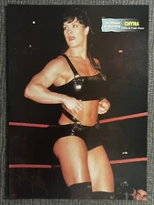 CHYNA & MARIANA double-sided Wrestling Magazine page Pinup WWF wcw WWE