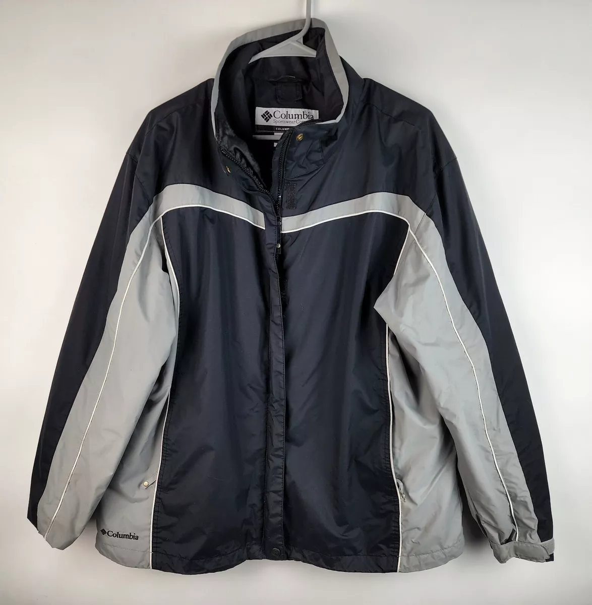 Columbia Sportswear - Women's XL Black & Gray Full Zip Jacket - Interchange