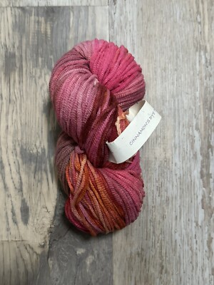 NWT Cinnamon Dye Pot Yarn Sunshine 200y 65/35 Merino Nylon Blend 3-4sts per Inch